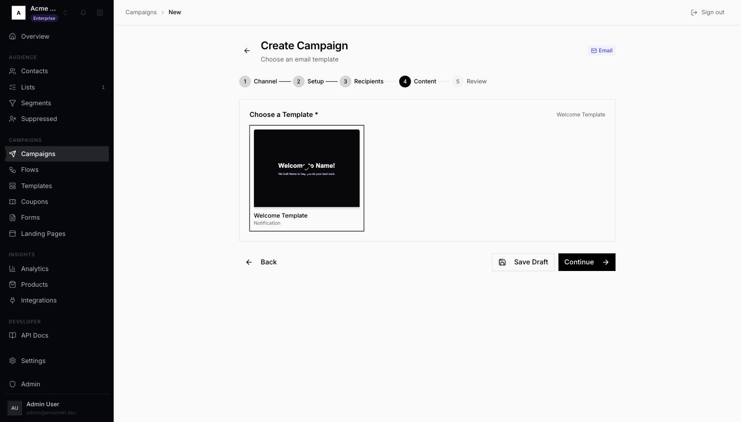 Content step